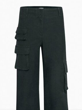 Aritzia Wilfred Free Picture Cargo Pants Women's Size 0 Charcoal Grey